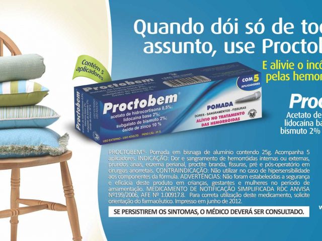 Anúncio Proctobem Medquímica