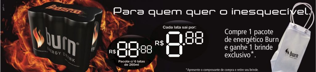 Burn – Banner preço