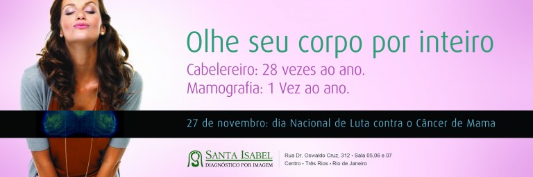 Santa Isabel – Campanha câncer de mama