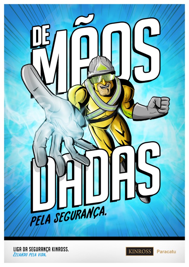 campanha segurança mãos