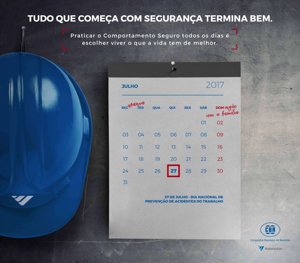 Dia Nacional de Prevencao de Acidentes de Trabalh